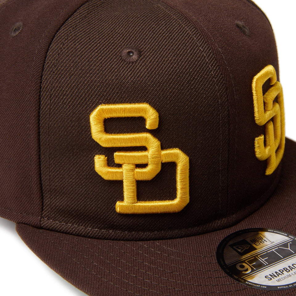 9FIFTY ソフトバックラム MLB ダブルロゴ サンディエゴ・パドレス クーパーズタウン バーントウッド ケリーグリーン - 14667800 - SM | NEW ERA ニューエラ公式オンラインストア