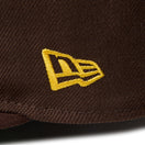 9FIFTY ソフトバックラム MLB ダブルロゴ サンディエゴ・パドレス クーパーズタウン バーントウッド ケリーグリーン - 14667800 - SM | NEW ERA ニューエラ公式オンラインストア