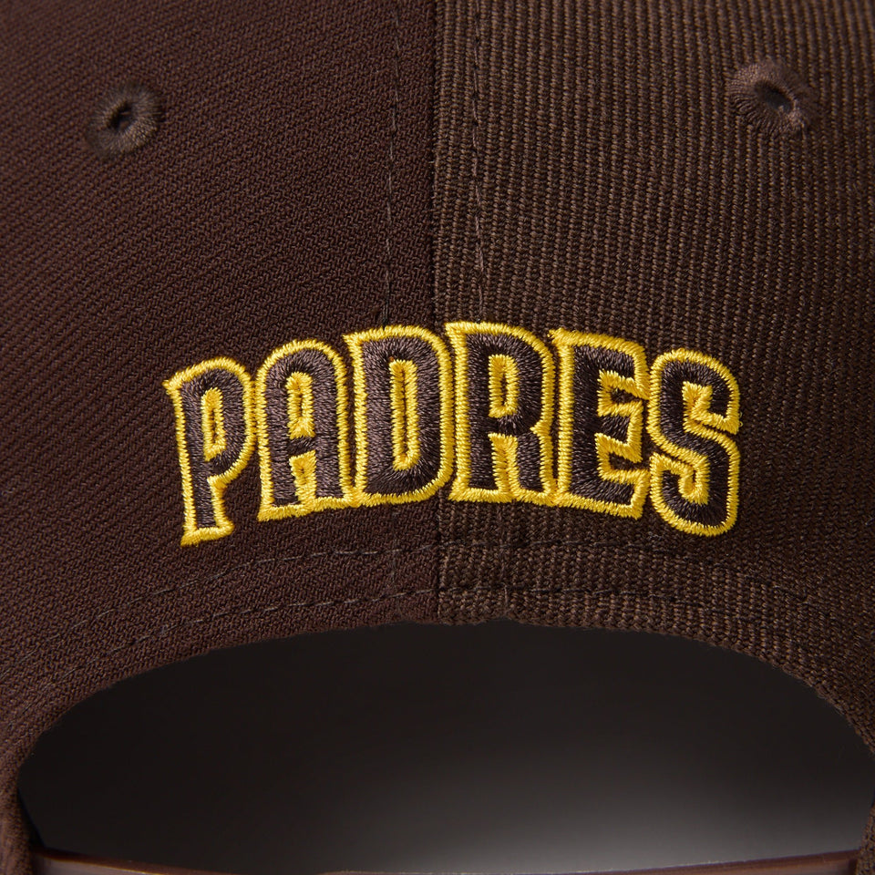9FIFTY ソフトバックラム MLB ダブルロゴ サンディエゴ・パドレス クーパーズタウン バーントウッド ケリーグリーン - 14667800 - SM | NEW ERA ニューエラ公式オンラインストア
