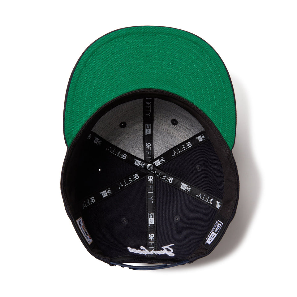 9FIFTY ソフトバックラム MLB ダブルロゴ ニューヨーク・ヤンキース クーパーズタウン ネイビーケリーグリーン - 14667801 - SM | NEW ERA ニューエラ公式オンラインストア