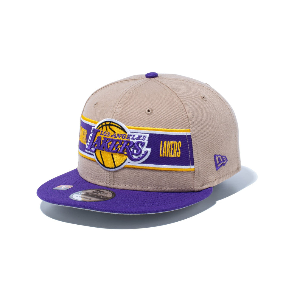 9FIFTY NBA Draft 2024 ロサンゼルス・レイカーズ キャメル
