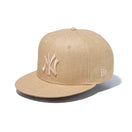 【ゴルフ】9FIFTY Paper ニューヨーク・ヤンキース ナチュラル - 14109191-OSFM | NEW ERA ニューエラ公式オンラインストア