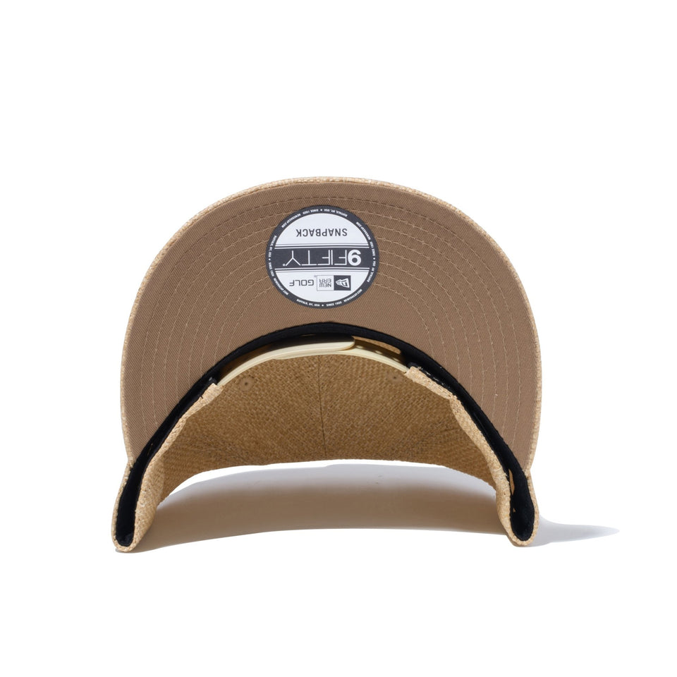 9FIFTY Paper Straw ロサンゼルス・ドジャース ナチュラル