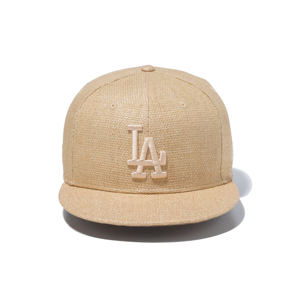 9FIFTY Paper Straw ロサンゼルス・ドジャース ナチュラル