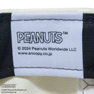 【ゴルフ】9FIFTY PEANUTS ピーナッツ クロームホワイト ブラックバイザー - 14124313-OSFM | NEW ERA ニューエラ公式オンラインストア