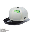 【ゴルフ】9FIFTY PEANUTS ピーナッツ クロームホワイト ブラックバイザー - 14124313-OSFM | NEW ERA ニューエラ公式オンラインストア