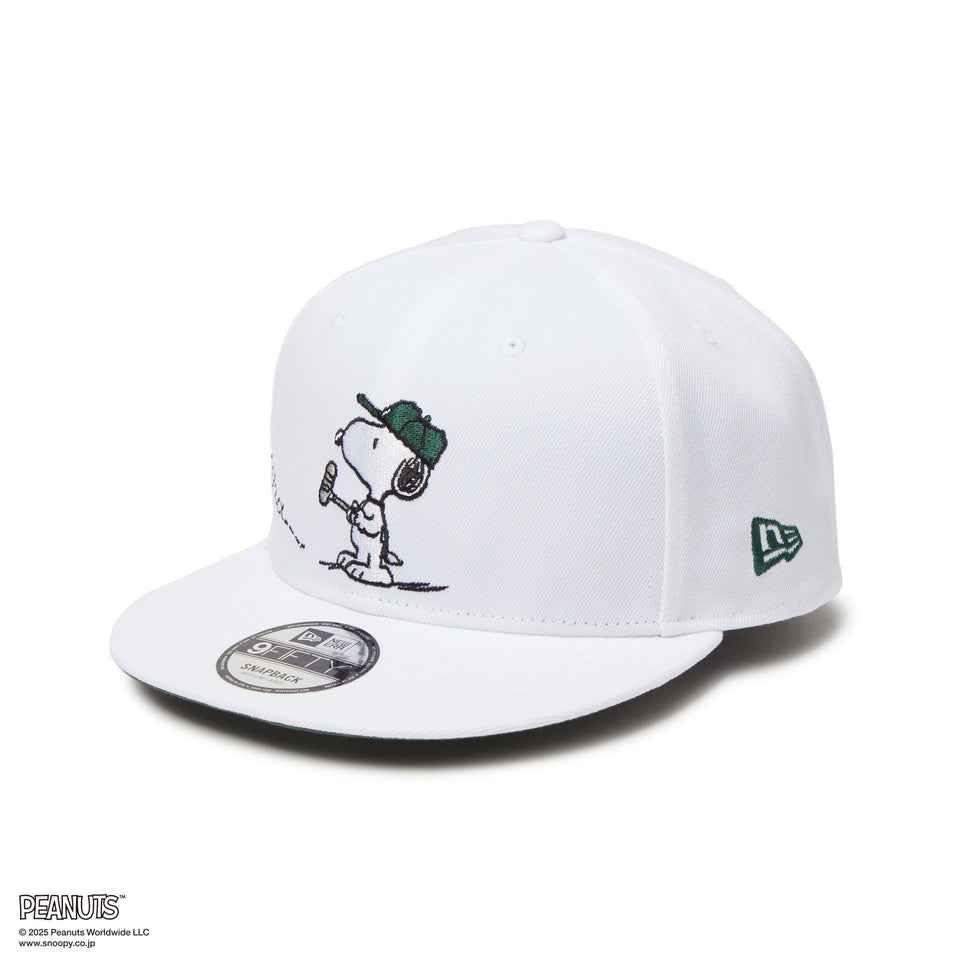 【ゴルフ】9FIFTY PEANUTS ピーナッツ スクリプトロゴ ホワイト - 14432168 - SM | NEW ERA ニューエラ公式オンラインストア