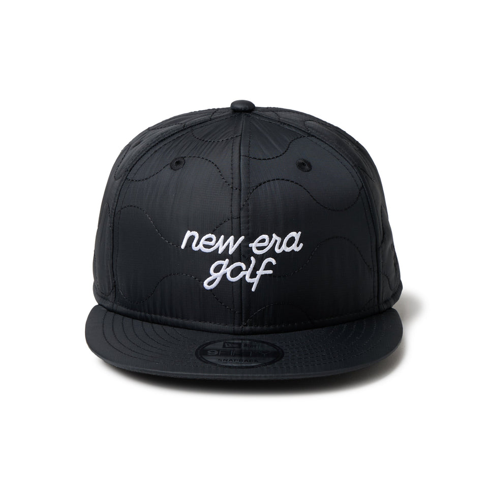 9FIFTY Quilting キルティング ブラック | ゴルフ - 14669062 - SM | NEW ERA ニューエラ公式オンラインストア