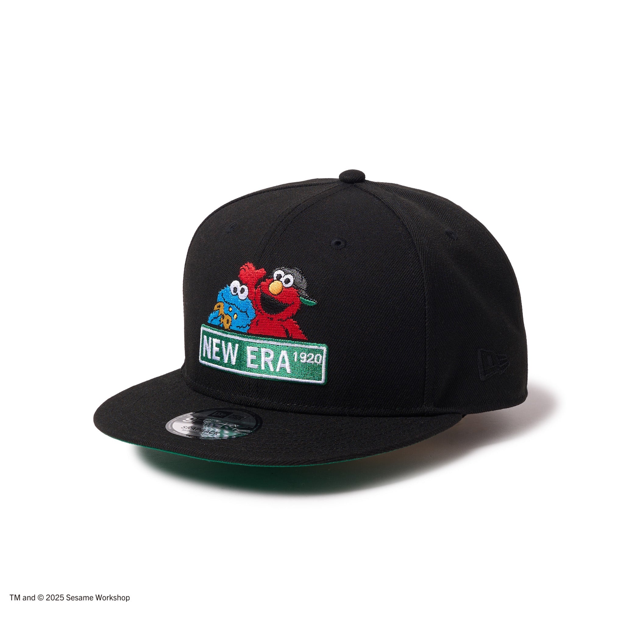 【NEWERA】セサミストリート 9TWENTY キャップ 9TWENTY SESAME STREET セサミストリート NEW ERA ブラック