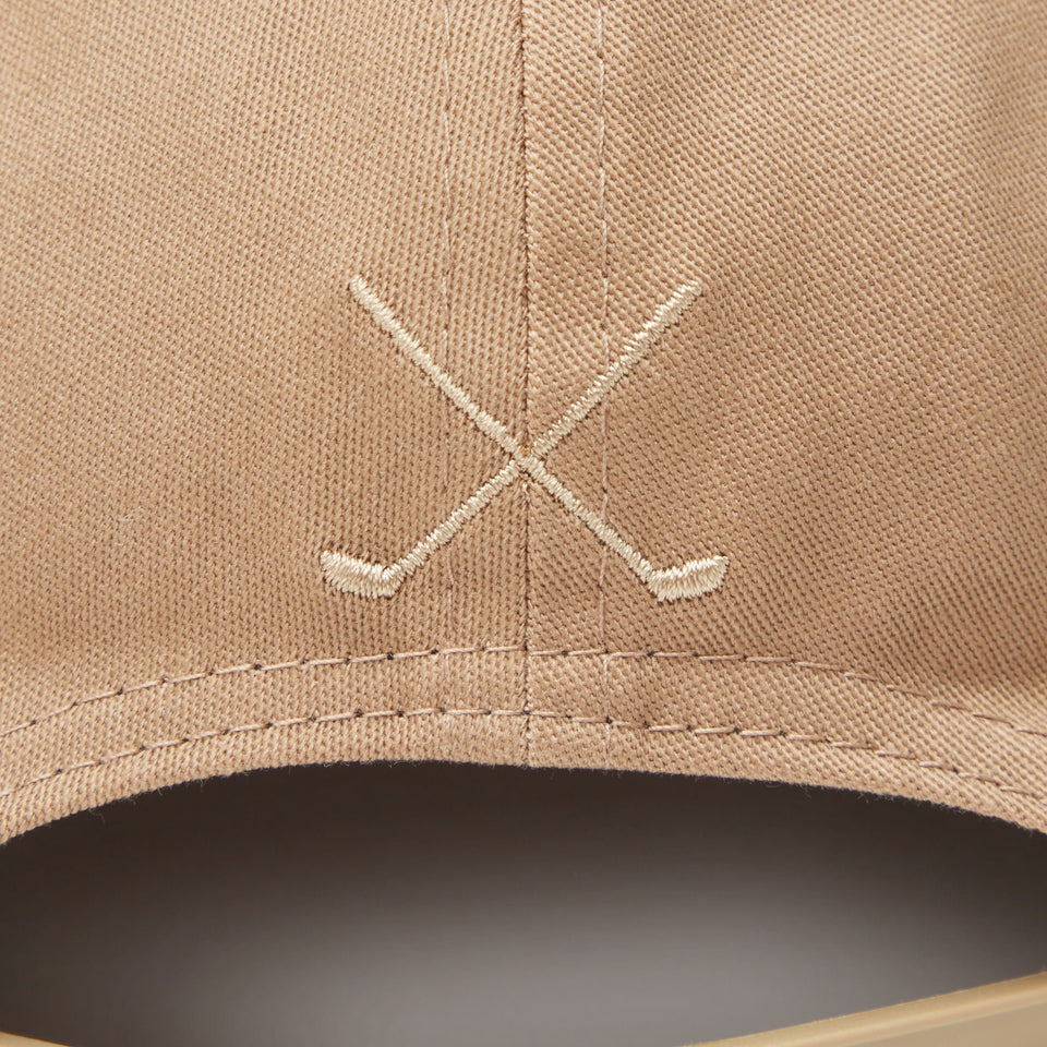 【ゴルフ】9FIFTY ストレッチスナップ Stretch Cotton Washable オーバルロゴ カーキ - 14357857 - SM | NEW ERA ニューエラ公式オンラインストア