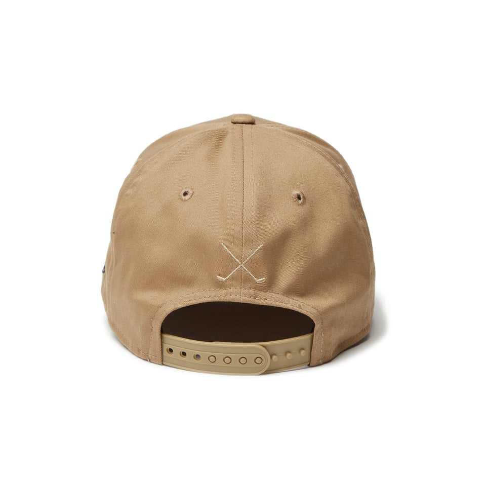【ゴルフ】9FIFTY ストレッチスナップ Stretch Cotton Washable オーバルロゴ カーキ - 14357857 - SM | NEW ERA ニューエラ公式オンラインストア