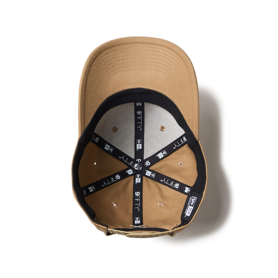 【ゴルフ】9FIFTY ストレッチスナップ Stretch Cotton Washable オーバルロゴ カーキ - 14357857 - SM | NEW ERA ニューエラ公式オンラインストア