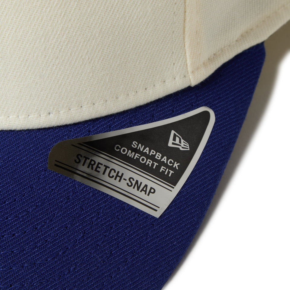9FIFTY ストレッチスナップ Stretch Series ロサンゼルス・ドジャース クローム ダークロイヤルバイザー - 14667783 - SM | NEW ERA ニューエラ公式オンラインストア