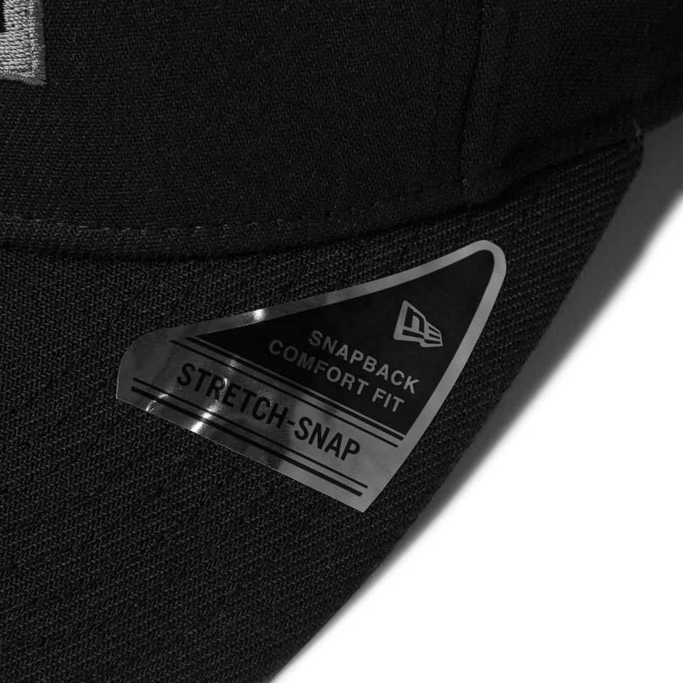 9FIFTY ストレッチスナップ Stretch Series ボックスロゴ ブラック - 14667784 - SM | NEW ERA ニューエラ公式オンラインストア