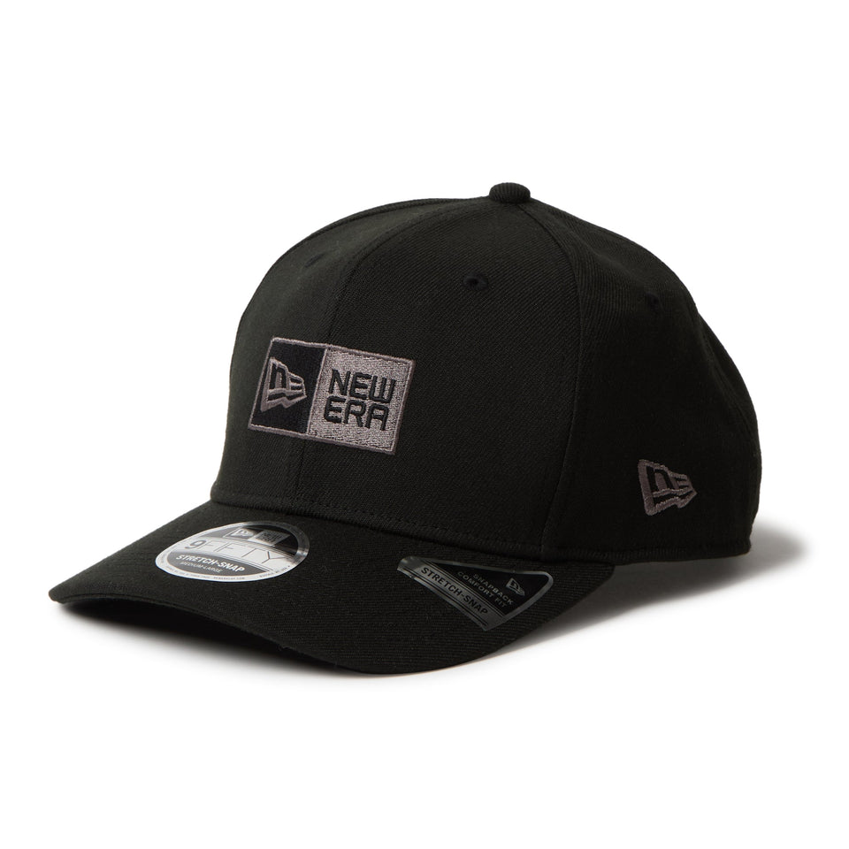 9FIFTY ストレッチスナップ Stretch Series ボックスロゴ ブラック - 14667784 - SM | NEW ERA ニューエラ公式オンラインストア