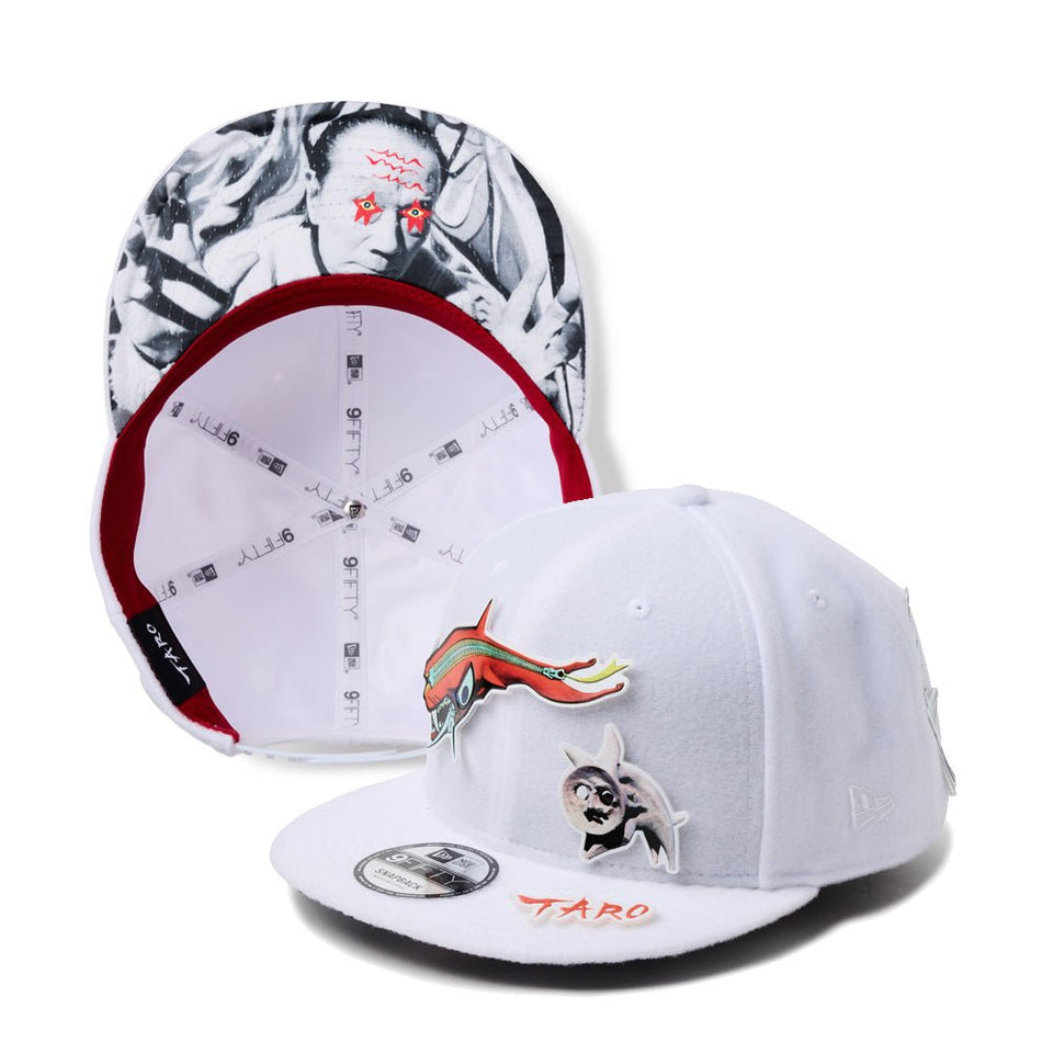 9FIFTY TARO OKAMOTO 岡本太郎 パッチ ホワイト - 14683772 - SM | NEW ERA ニューエラ公式オンラインストア