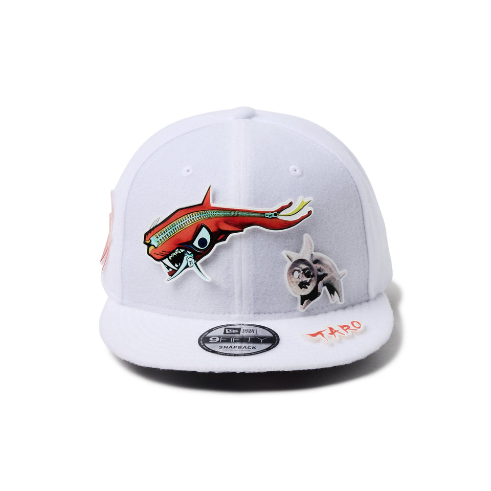 9FIFTY TARO OKAMOTO 岡本太郎 パッチ ホワイト - 14683772 - SM | NEW ERA ニューエラ公式オンラインストア