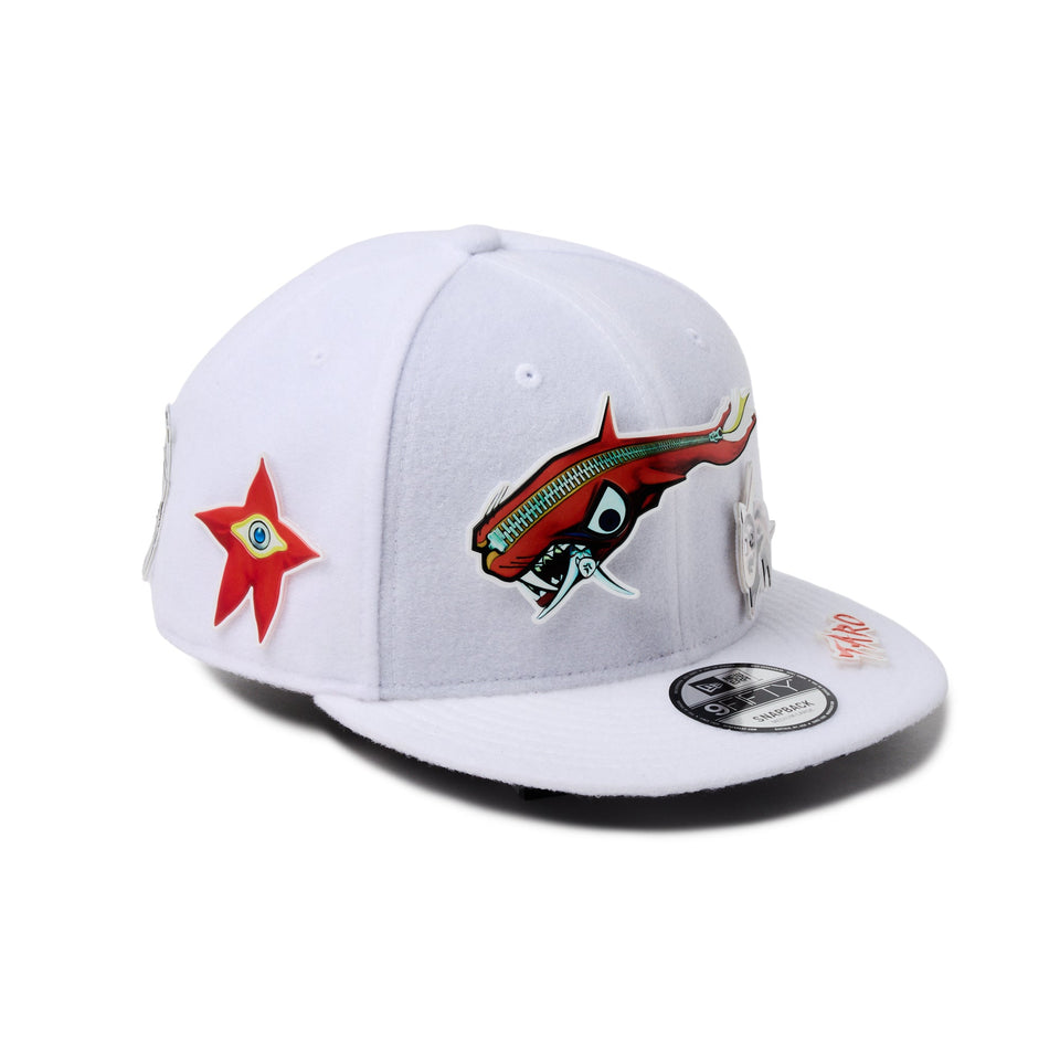 9FIFTY TARO OKAMOTO 岡本太郎 パッチ ホワイト - 14683772 - SM | NEW ERA ニューエラ公式オンラインストア
