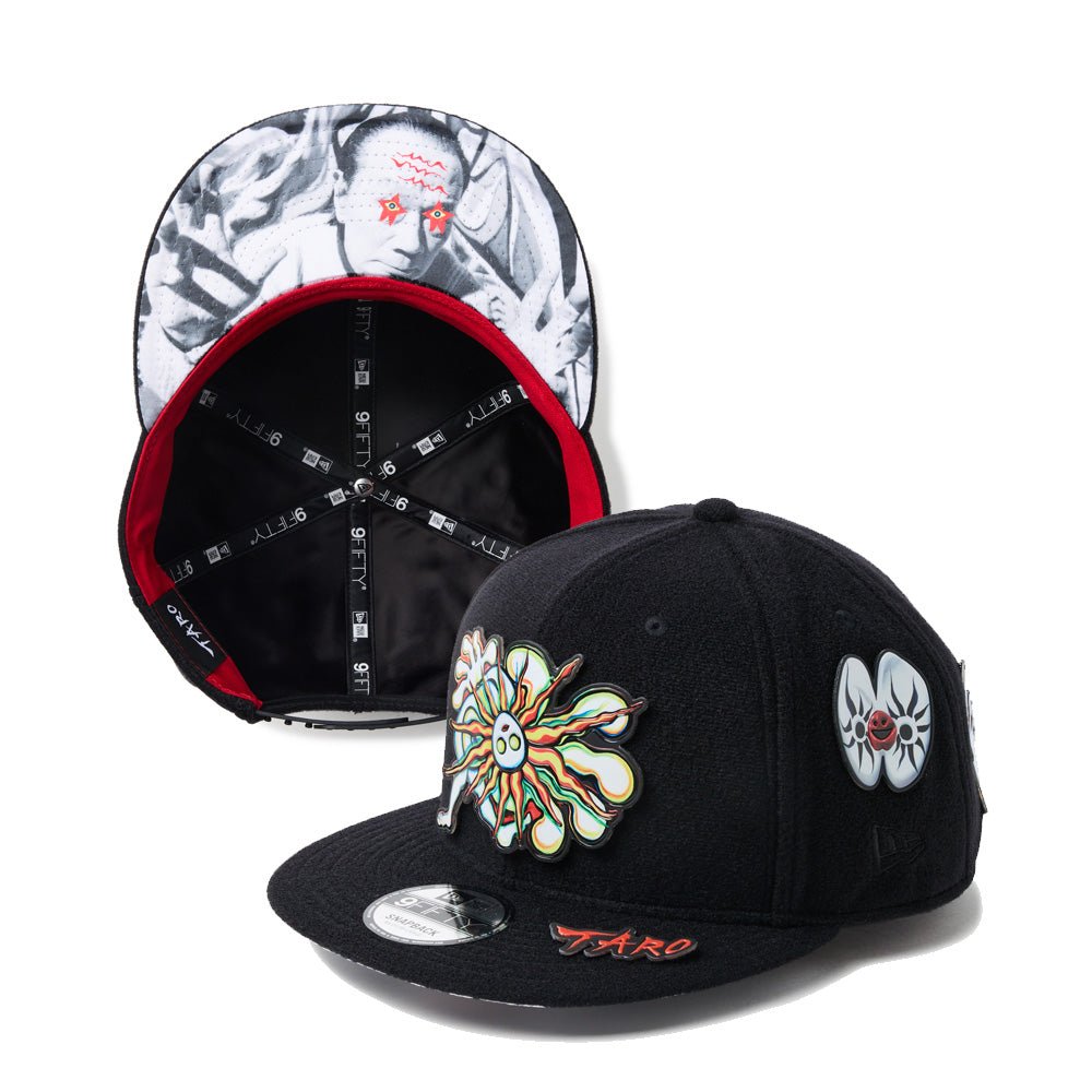 福岡TRUM 羽織り 9FIFTY TARO OKAMOTO 岡本太郎 パッチ ブラック | ニューエラ