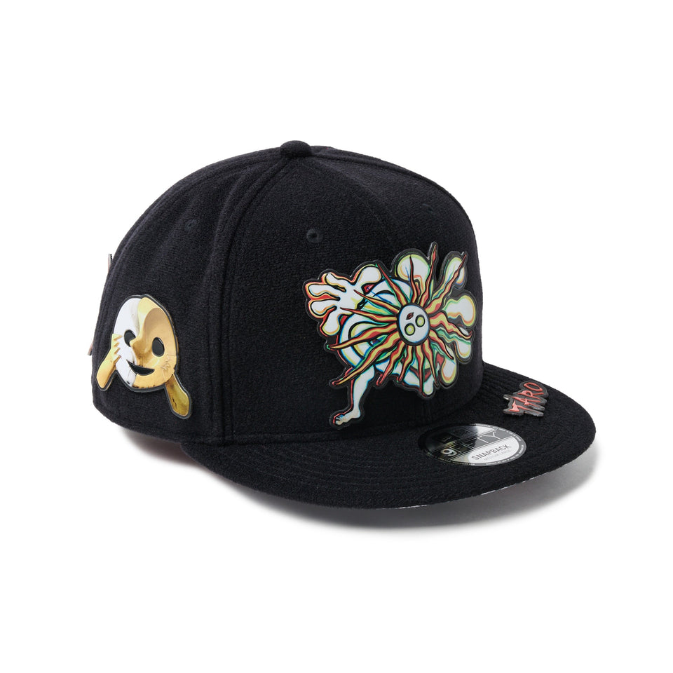 9FIFTY TARO OKAMOTO 岡本太郎 パッチ ブラック - 14683773 - SM | NEW ERA ニューエラ公式オンラインストア