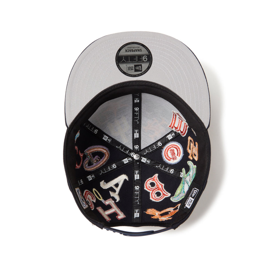 9FIFTY Team Logo Allover MLB クーパーズタウン ネイビー - 14667799 - SM | NEW ERA ニューエラ公式オンラインストア