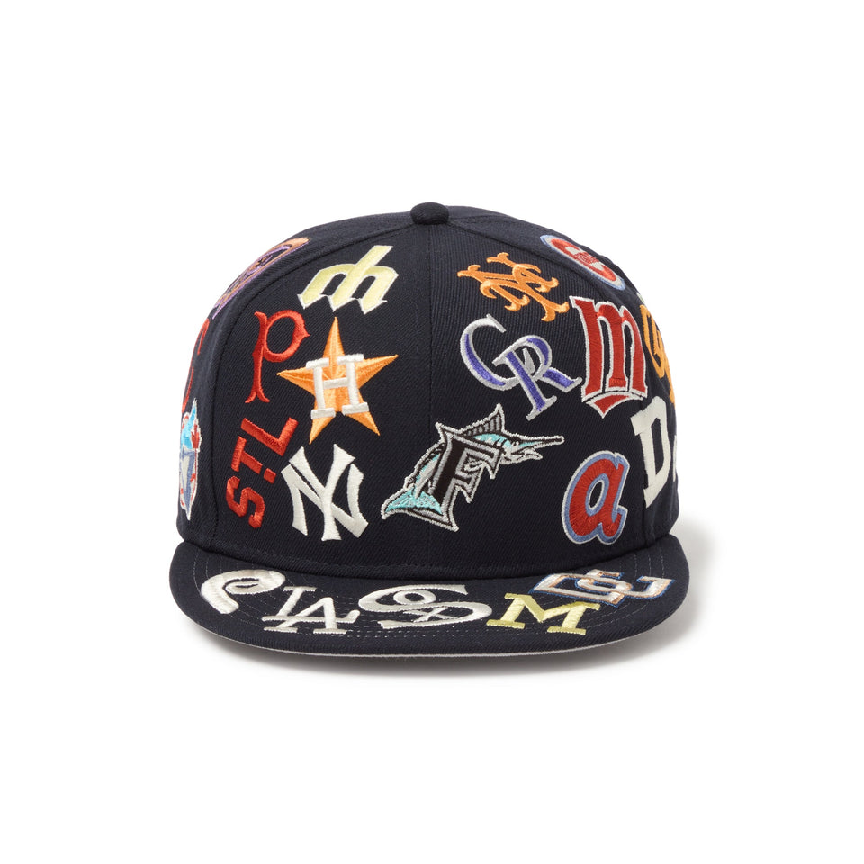 9FIFTY Team Logo Allover MLB クーパーズタウン ネイビー - 14667799 - SM | NEW ERA ニューエラ公式オンラインストア