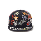 9FIFTY Team Logo Allover MLB クーパーズタウン ネイビー - 14667799 - SM | NEW ERA ニューエラ公式オンラインストア