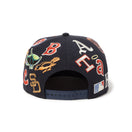 9FIFTY Team Logo Allover MLB クーパーズタウン ネイビー - 14667799 - SM | NEW ERA ニューエラ公式オンラインストア