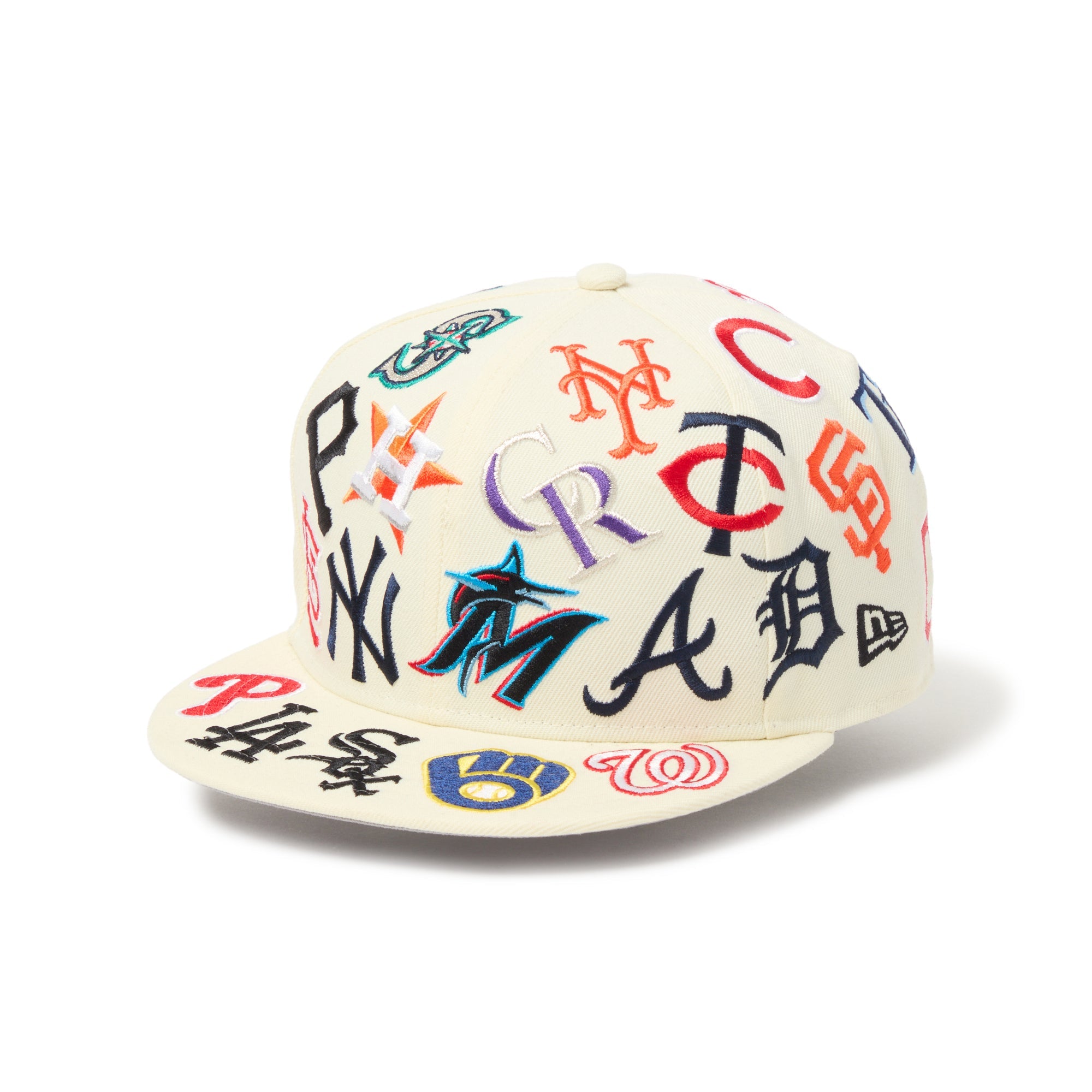 MLBチームロゴ☆グラス14個セット 9fifty-team-logo-allover-mlb-