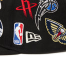 9FIFTY Team Logo Allover NBA ブラック - 14667798 - SM | NEW ERA ニューエラ公式オンラインストア
