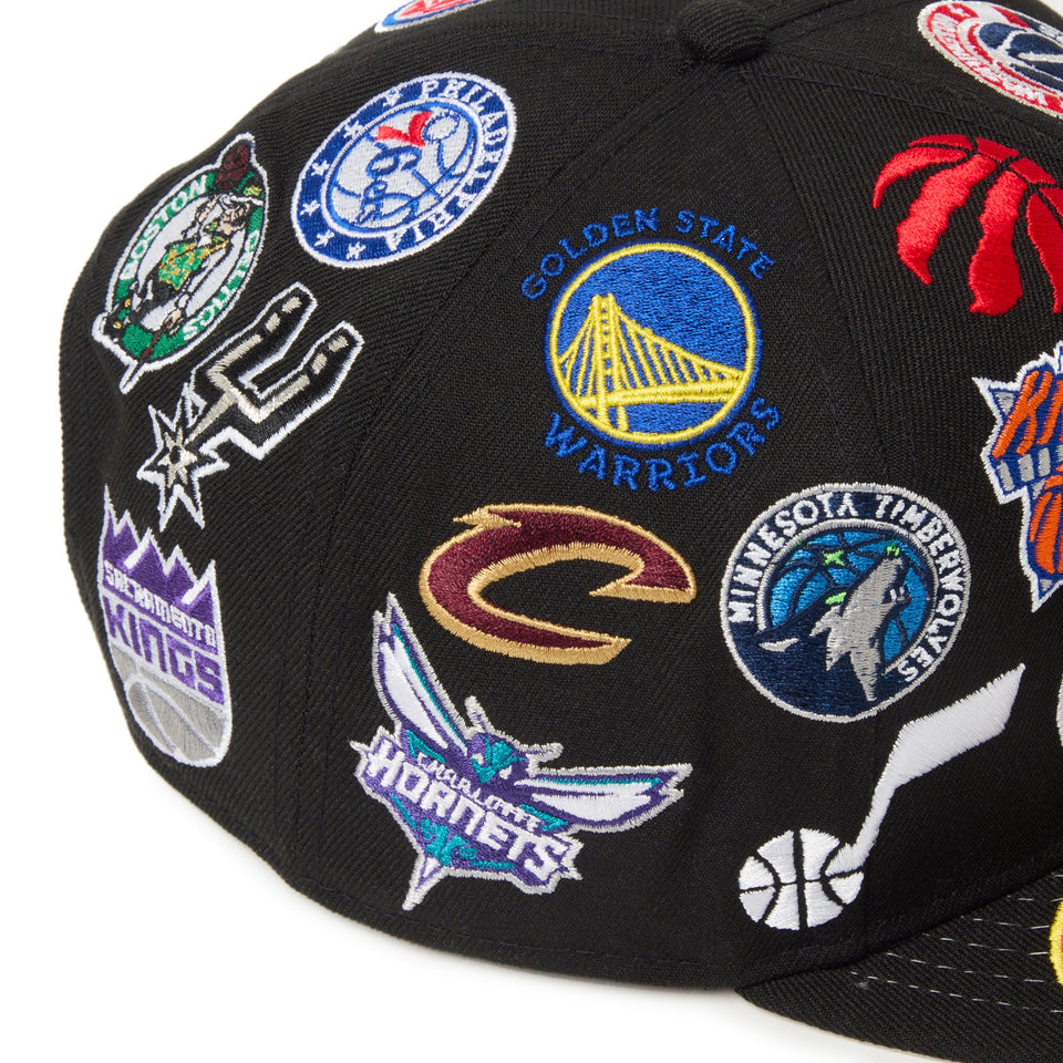 9FIFTY Team Logo Allover NBA ブラック - 14667798 - SM | NEW ERA ニューエラ公式オンラインストア