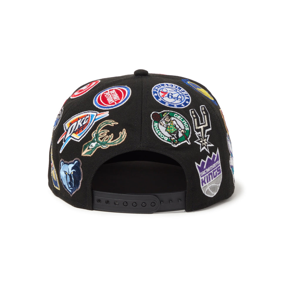9FIFTY Team Logo Allover NBA ブラック - 14667798 - SM | NEW ERA ニューエラ公式オンラインストア