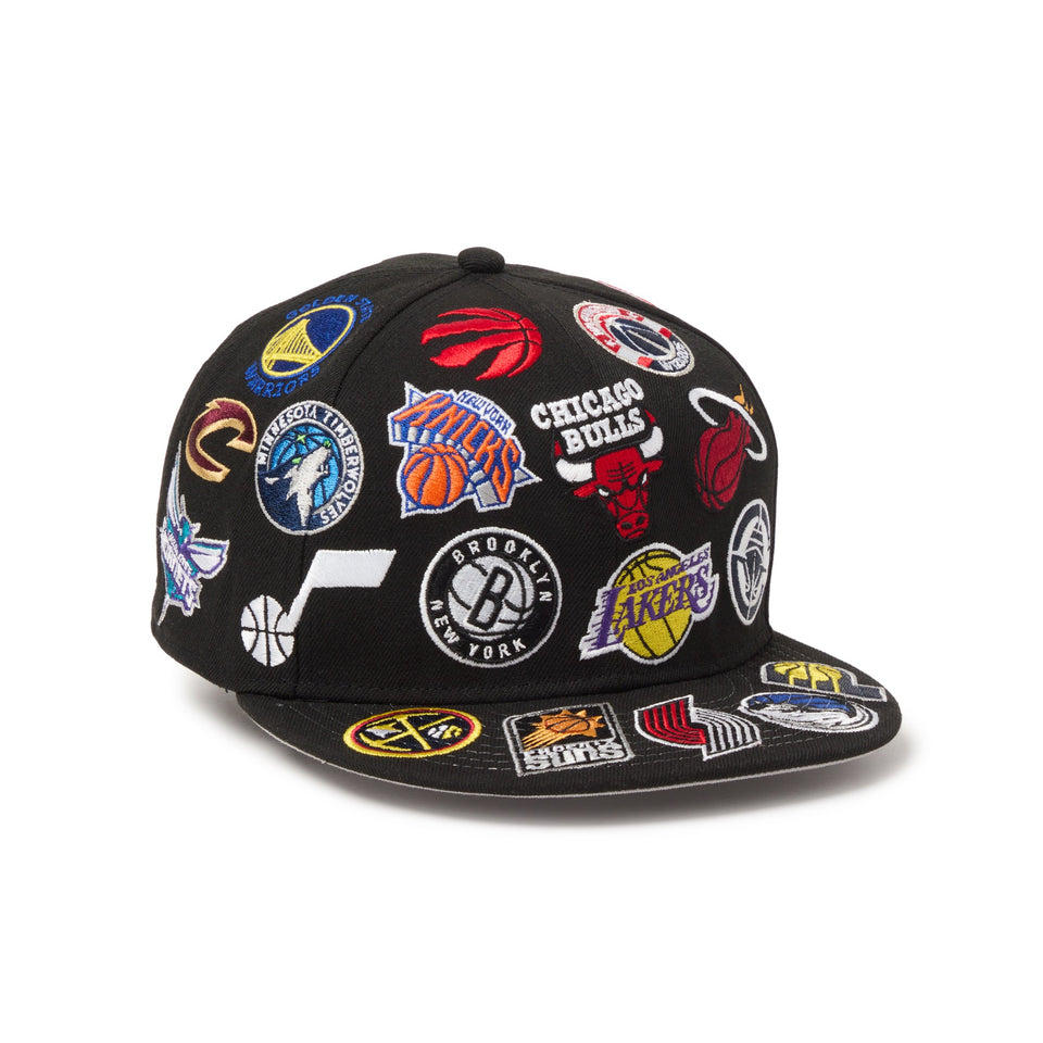 9FIFTY Team Logo Allover NBA ブラック - 14667798 - SM | NEW ERA ニューエラ公式オンラインストア