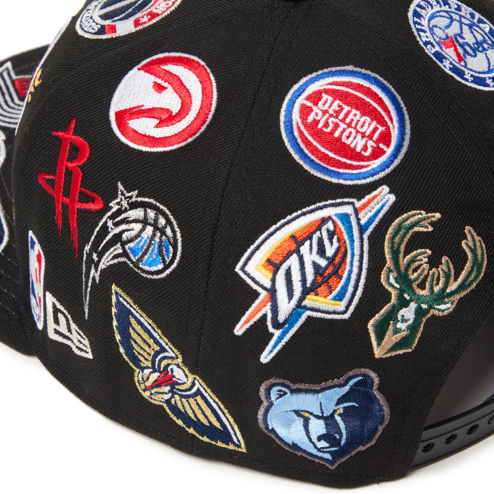9FIFTY Team Logo Allover NBA ブラック - 14667798 - SM | NEW ERA ニューエラ公式オンラインストア