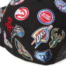 9FIFTY Team Logo Allover NBA ブラック - 14667798 - SM | NEW ERA ニューエラ公式オンラインストア
