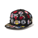 9FIFTY Team Logo Allover NBA ブラック - 14667798 - SM | NEW ERA ニューエラ公式オンラインストア
