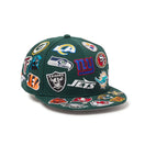 9FIFTY Team Logo Allover NFL ダークグリーン - 14667797 - SM | NEW ERA ニューエラ公式オンラインストア