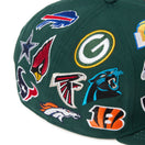 9FIFTY Team Logo Allover NFL ダークグリーン - 14667797 - SM | NEW ERA ニューエラ公式オンラインストア