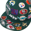 9FIFTY Team Logo Allover NFL ダークグリーン - 14667797 - SM | NEW ERA ニューエラ公式オンラインストア