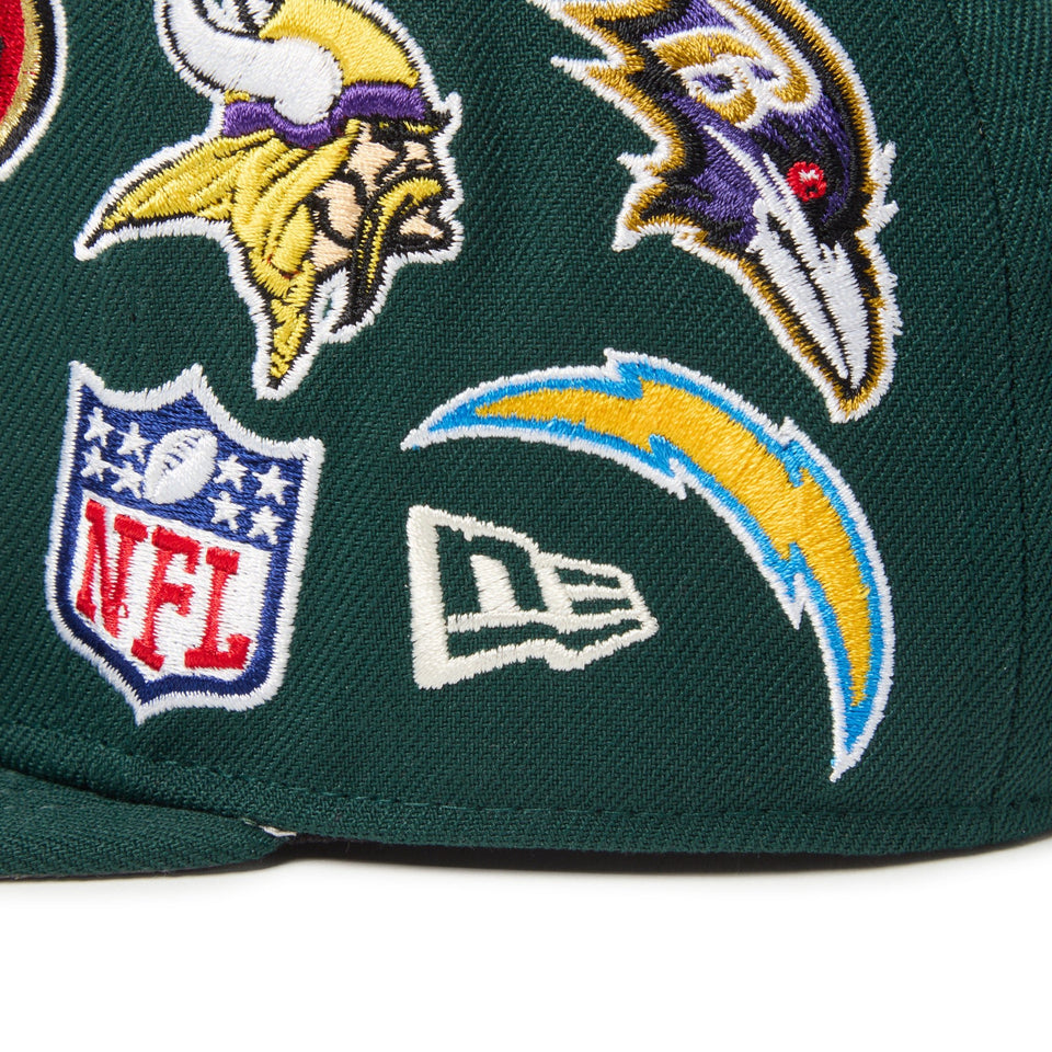 9FIFTY Team Logo Allover NFL ダークグリーン - 14667797 - SM | NEW ERA ニューエラ公式オンラインストア