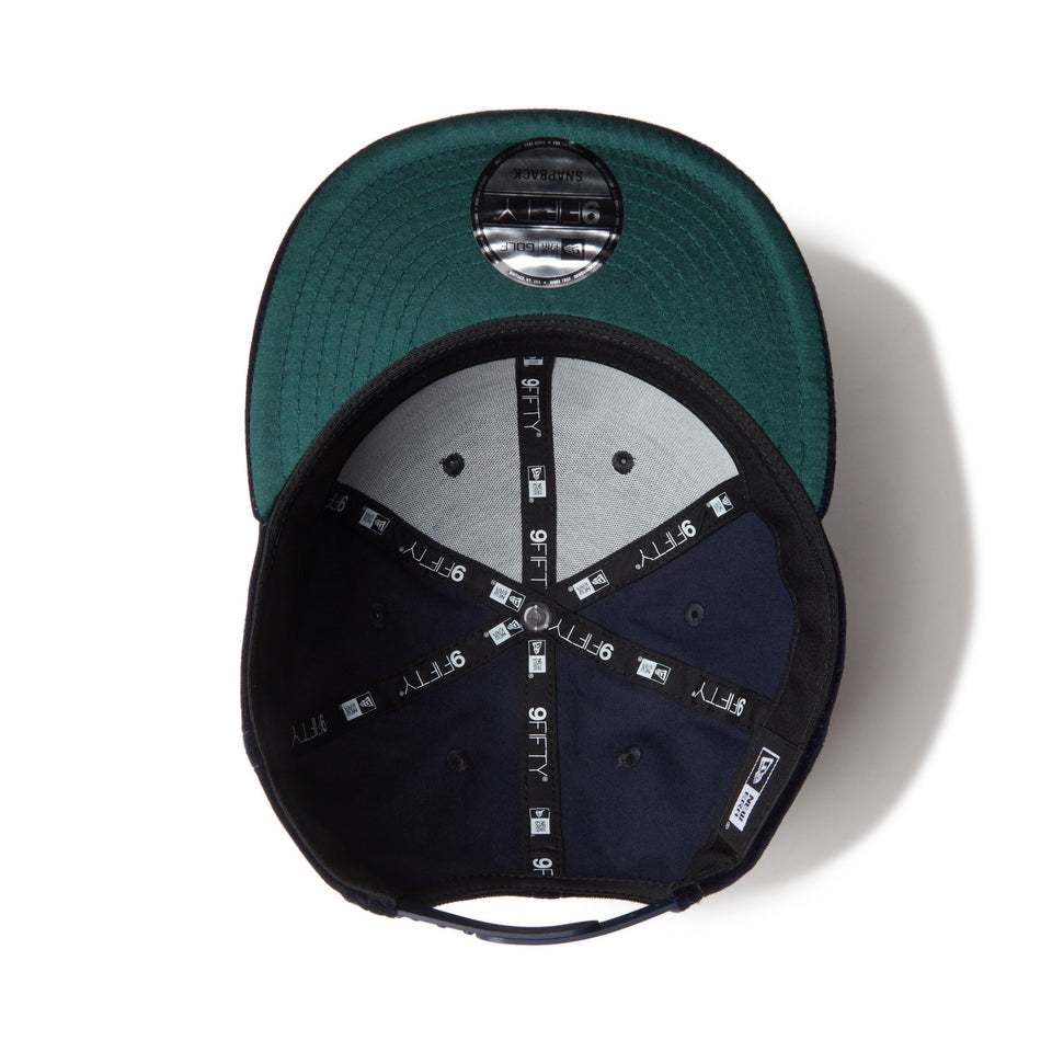 【ゴルフ】9FIFTY Velvet オールドロゴ ネイビー - 14326255 - OSFM | NEW ERA ニューエラ公式オンラインストア