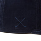 【ゴルフ】9FIFTY Velvet オールドロゴ ネイビー - 14326255 - OSFM | NEW ERA ニューエラ公式オンラインストア