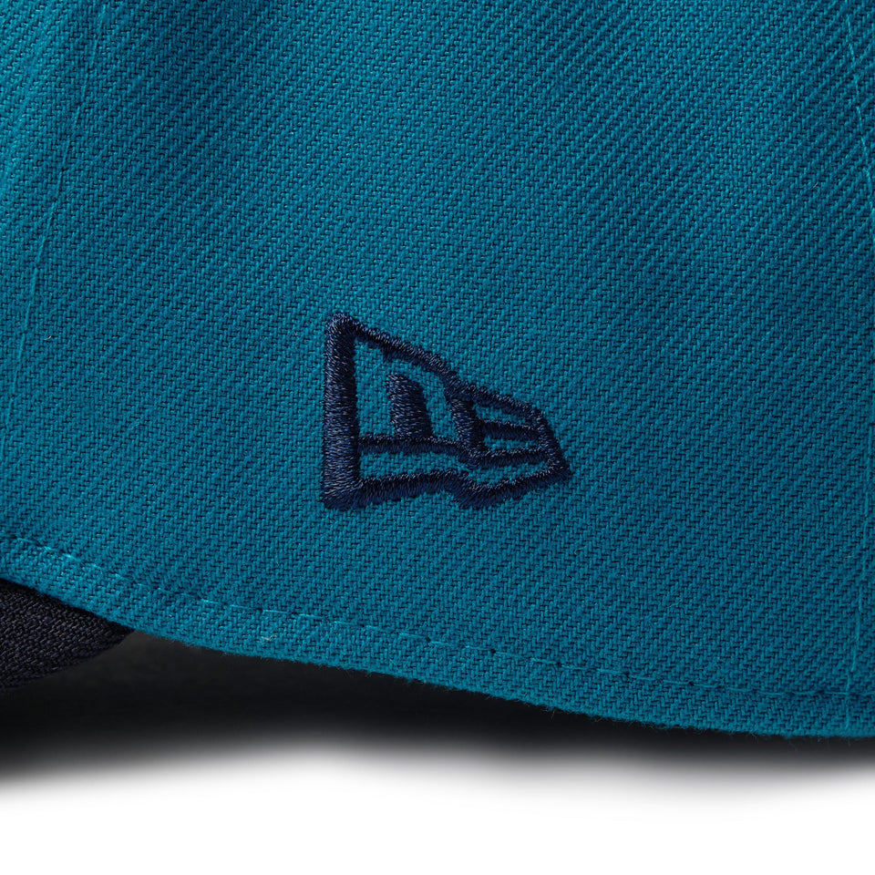 9FORTY 2 - Tone Woven Label シアトル・マリナーズ シャークティール ネイビーバイザー - 14667824 - OSFM | NEW ERA ニューエラ公式オンラインストア