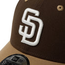 9FORTY 2 - Tone Woven Label サンディエゴ・パドレス ウォルナット カーキバイザー - 14667826 - OSFM | NEW ERA ニューエラ公式オンラインストア