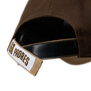 9FORTY 2 - Tone Woven Label サンディエゴ・パドレス ウォルナット カーキバイザー - 14667826 - OSFM | NEW ERA ニューエラ公式オンラインストア