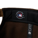 9FORTY 2 - Tone Woven Label サンディエゴ・パドレス ウォルナット カーキバイザー - 14667826 - OSFM | NEW ERA ニューエラ公式オンラインストア