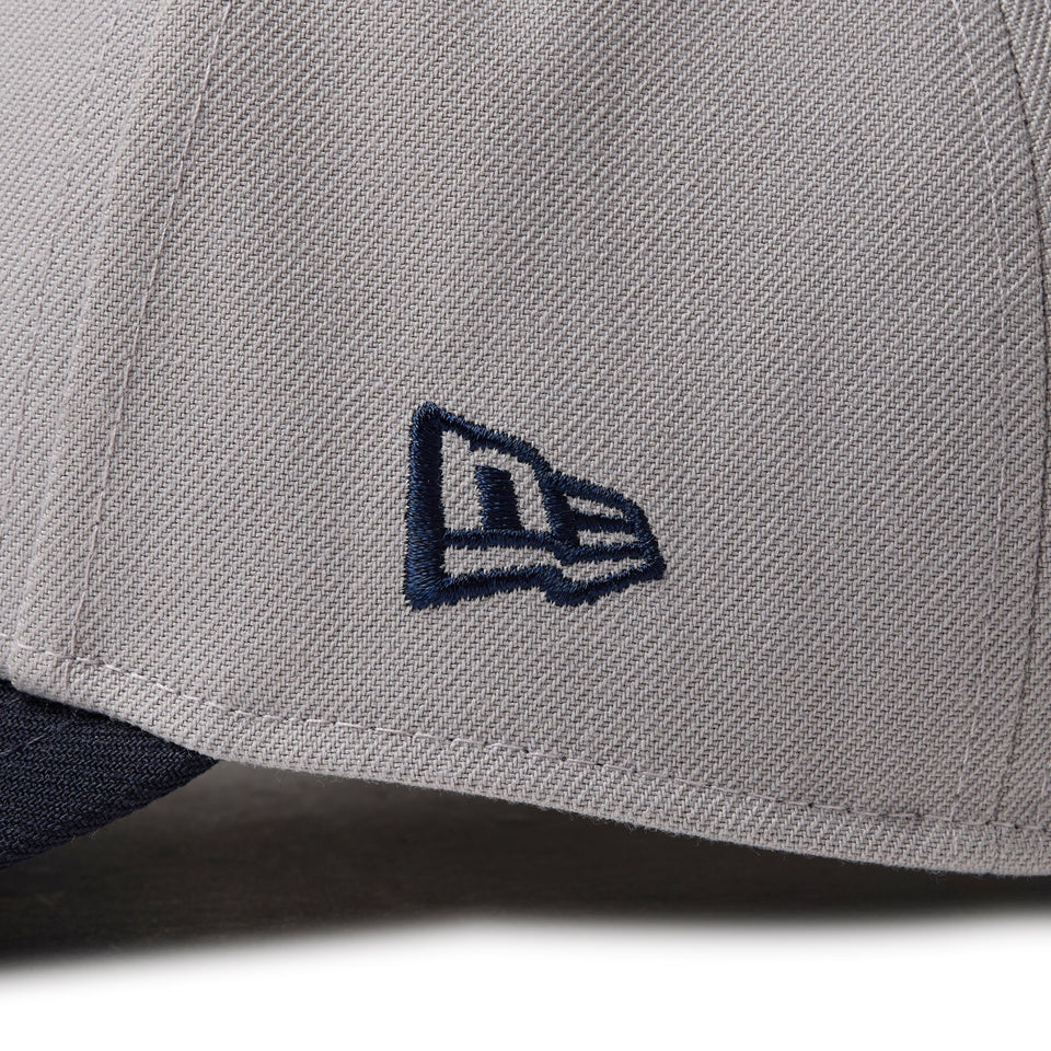 9FORTY 2 - Tone Woven Label ニューヨーク・ヤンキース グレー ネイビーバイザー - 14667828 - OSFM | NEW ERA ニューエラ公式オンラインストア