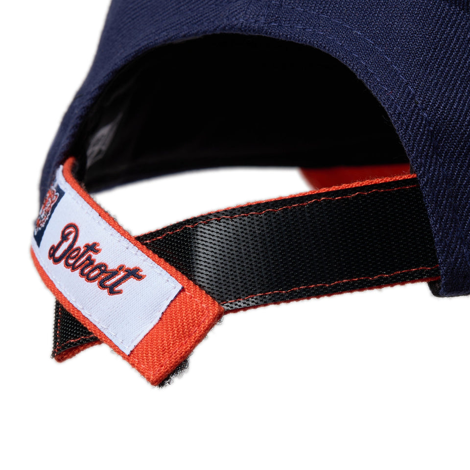 9FORTY 2 - Tone Woven Label デトロイト・タイガース ライトネイビー オレンジエイドバイザー - 14667832 - OSFM | NEW ERA ニューエラ公式オンラインストア