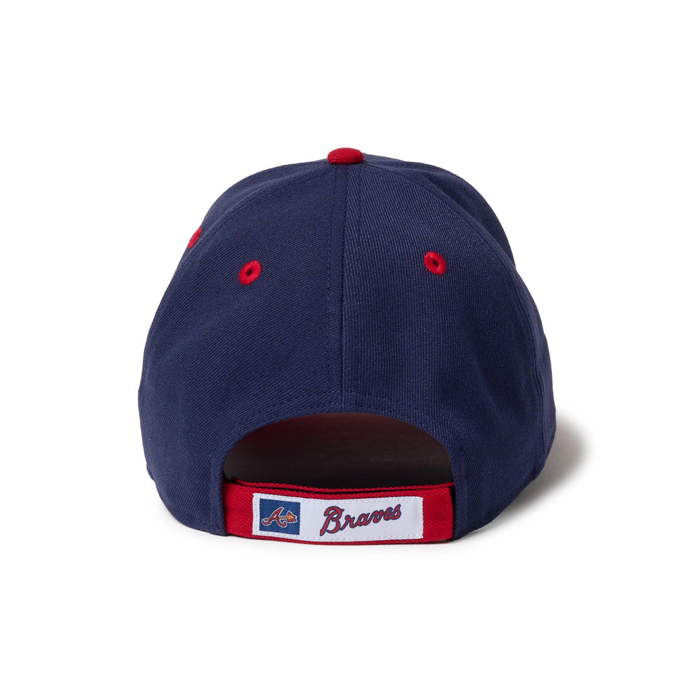 9FORTY 2 - Tone Woven Label アトランタ・ブレーブス ネイビー スカーレットバイザー - 14667833 - OSFM | NEW ERA ニューエラ公式オンラインストア