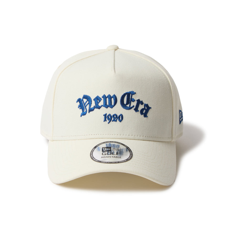 9FORTY A - Frame オールドイングリッシュロゴ クロームホワイト | ゴルフ - 14669112 - OSFM | NEW ERA ニューエラ公式オンラインストア